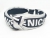 №10335 Обруч экокожа Nice широк. шир.3.8см серебр.