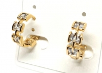 №30450 Сережки XuPing золото 1.5см