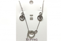 №30842 Набір XuPing сережки ланцюжок 44х0.1см